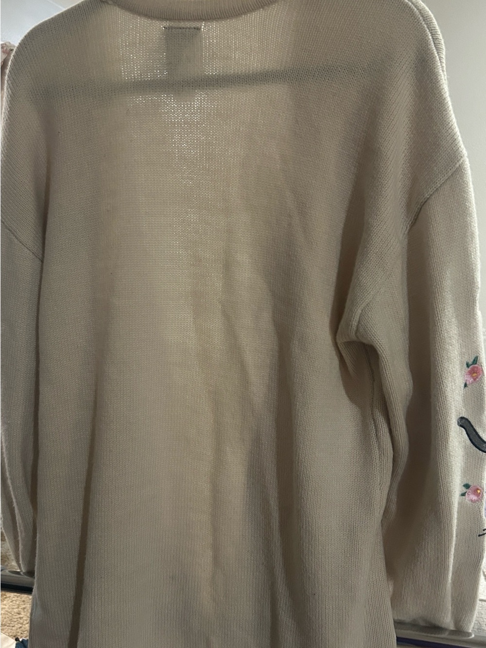 Her Universe Studio Ghibli Cream Knit Sweater - Picture 7 of 7